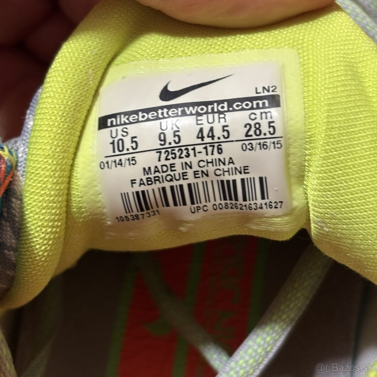 Tenisky Nike CJ3 Trainer Flyweave Paintball - 10