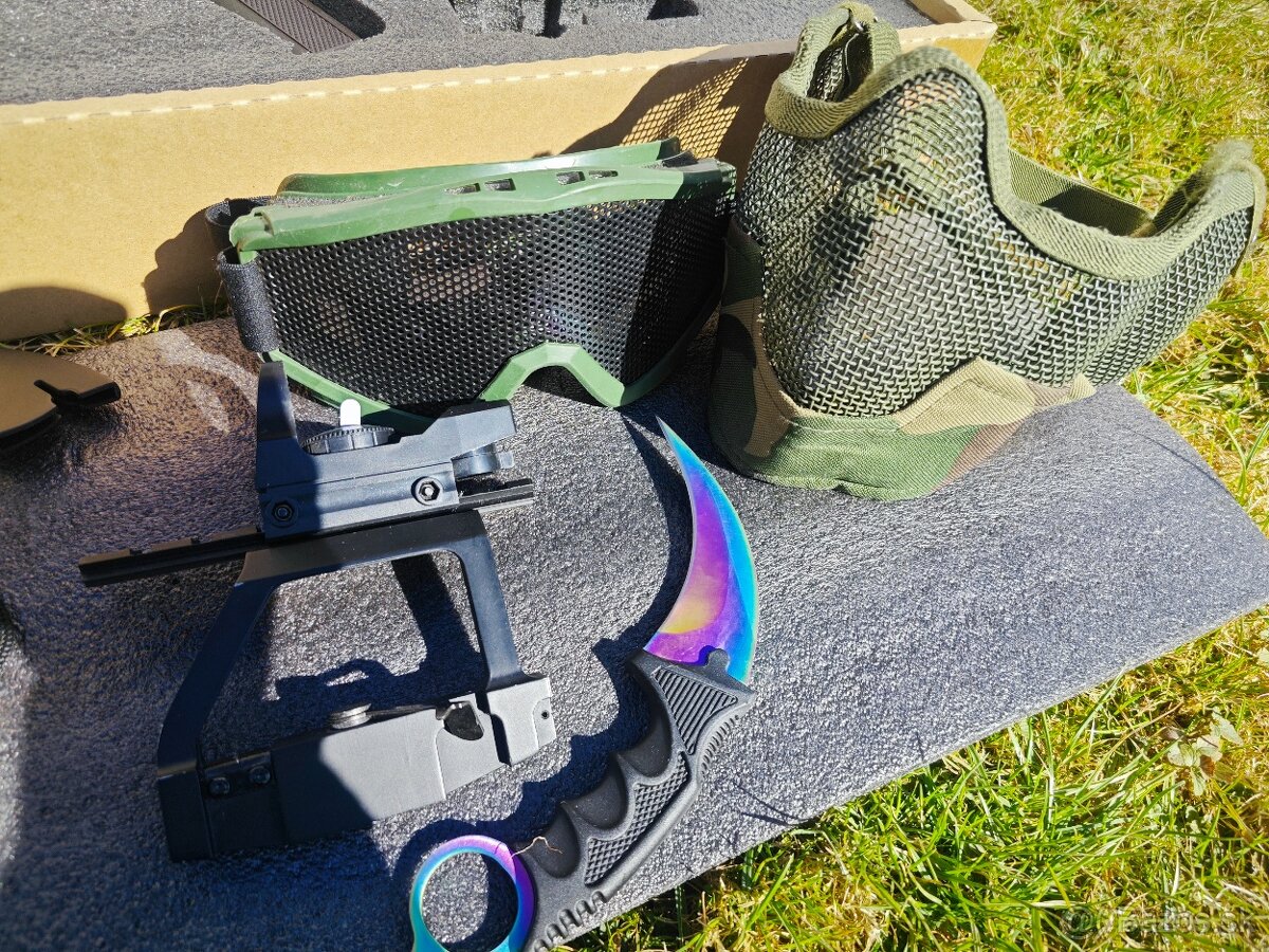 Cyma AK-74 CM048 + príslušenstvo - 10