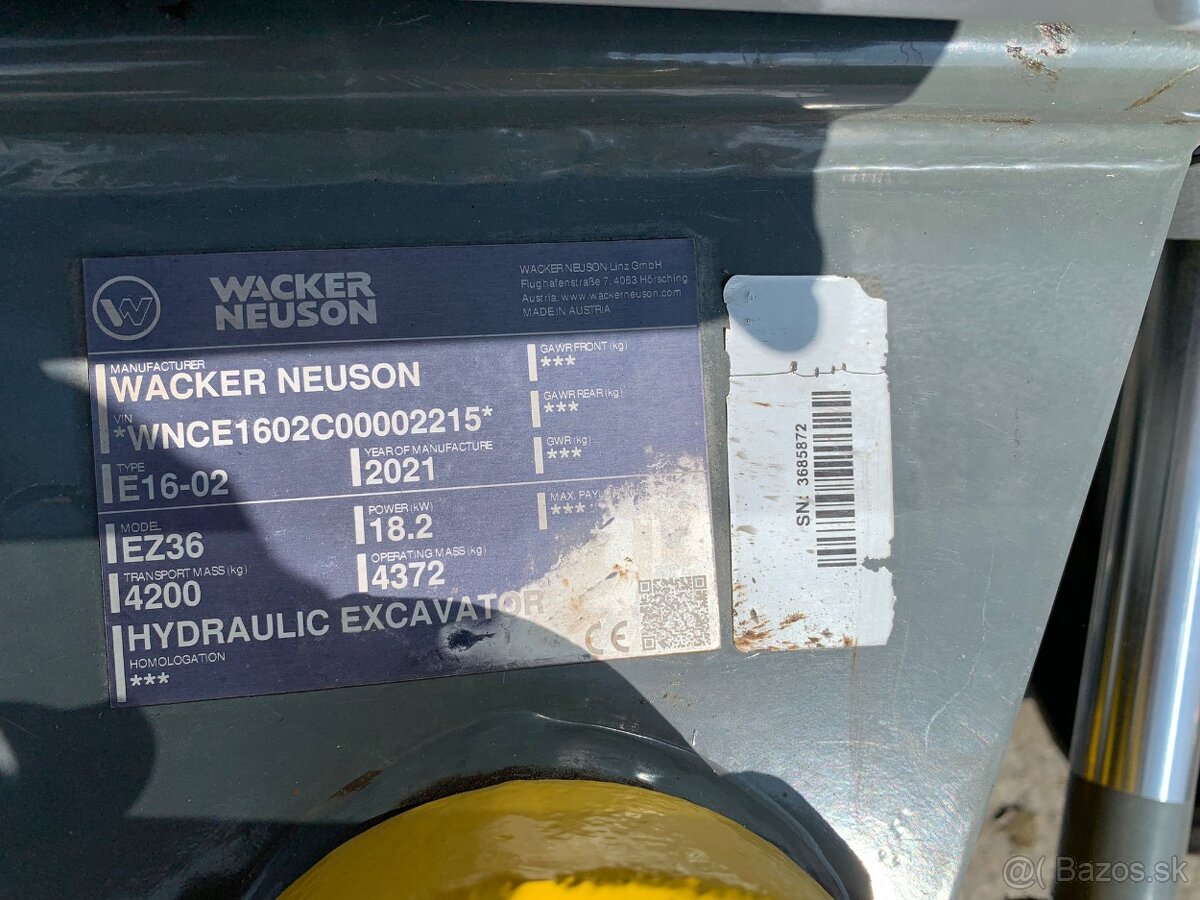 Wacker Neuson EZ 36 - 10