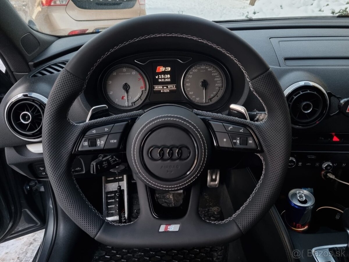 AUDI MULTIFUNKCNY VOLANT ZKOSENY s airbagom a padlami - 10