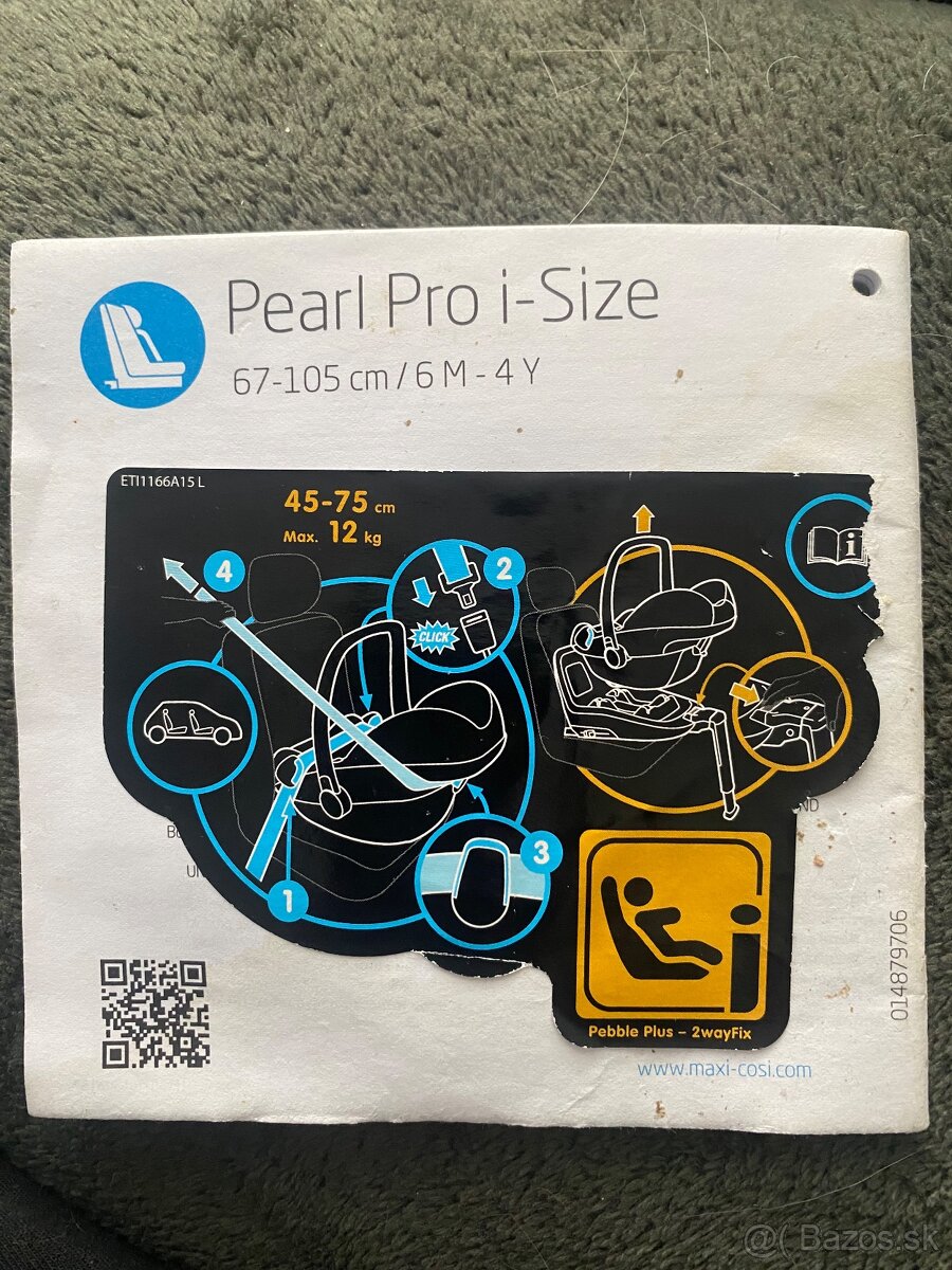 Vajicko Maxi cosi s isofixom - 10