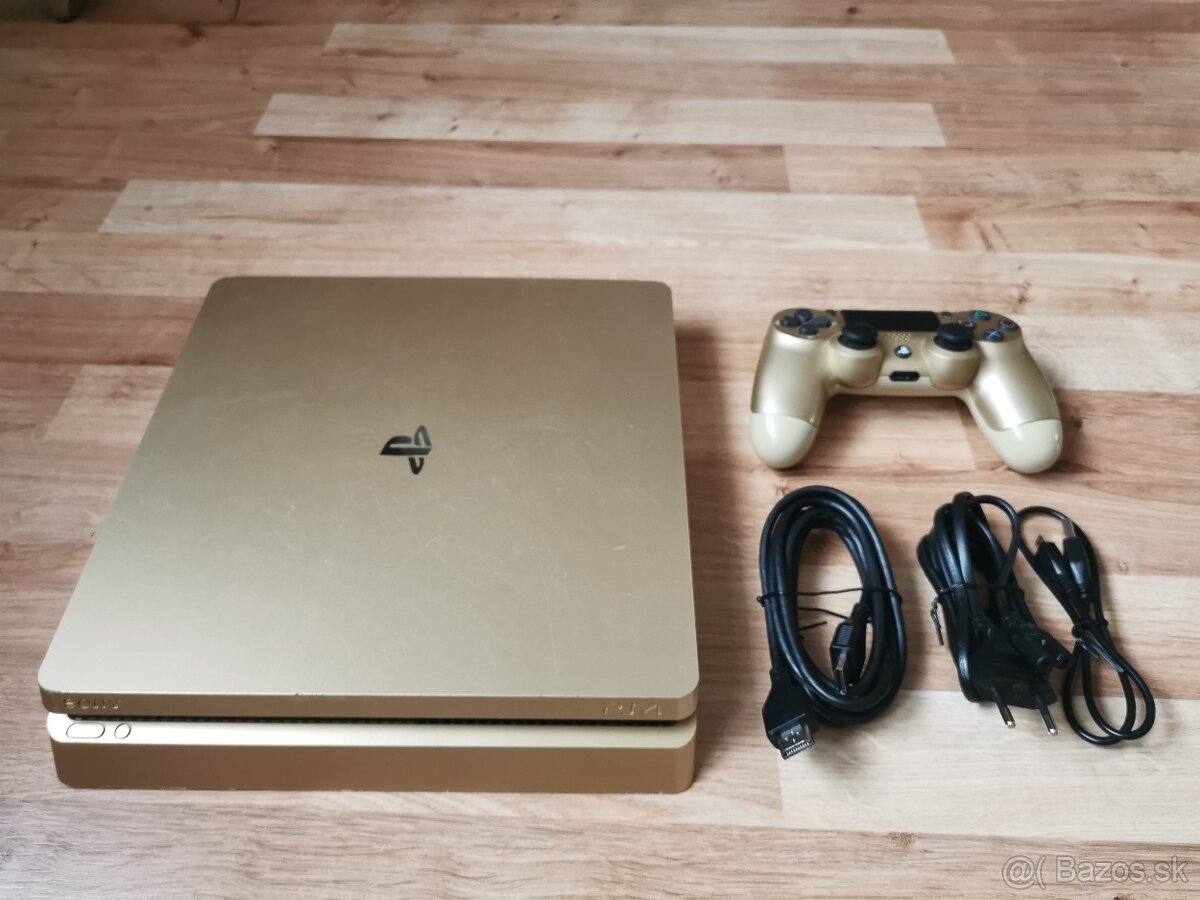 Ps4 Slim Gold Edition - 10
