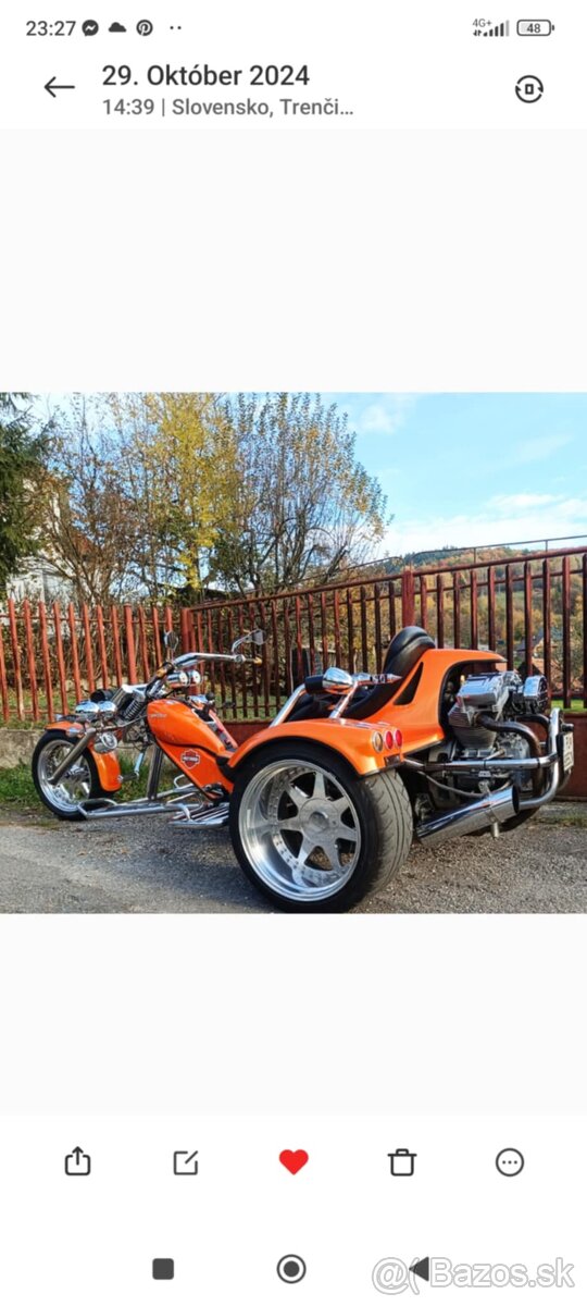 Trojkolka Rewaco FX Harley Davidson - 10