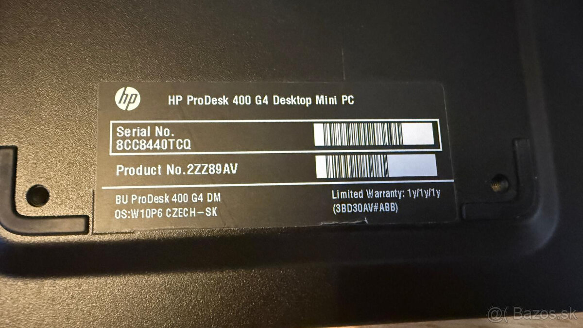 Minipocitac HP ProDesk - 10