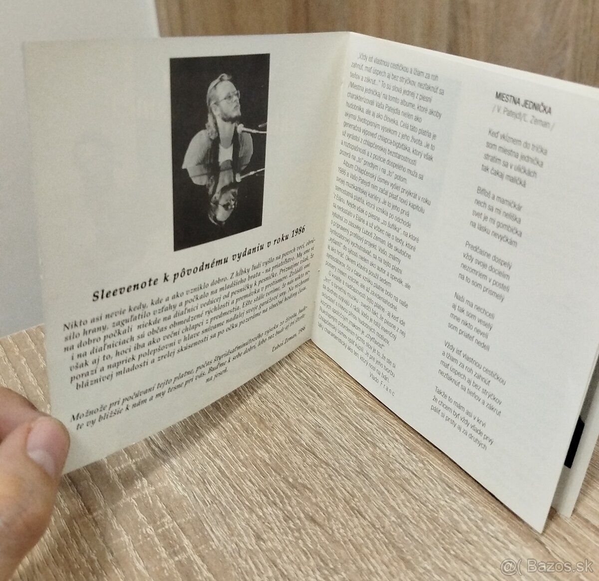 Predám CD Vašo Patejdl (ELÁN) - Chlapčenský úsmev - 10