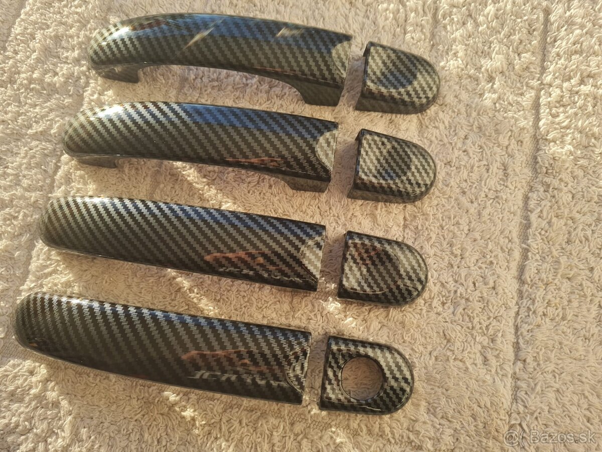 ČIERNE / KARBONOVE / CHROMOVE klučky pre VW GROUP - 10