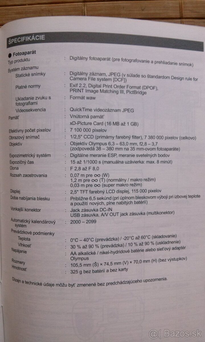 OLYMPUS SP 510 UZ + KODAK 235 - 10