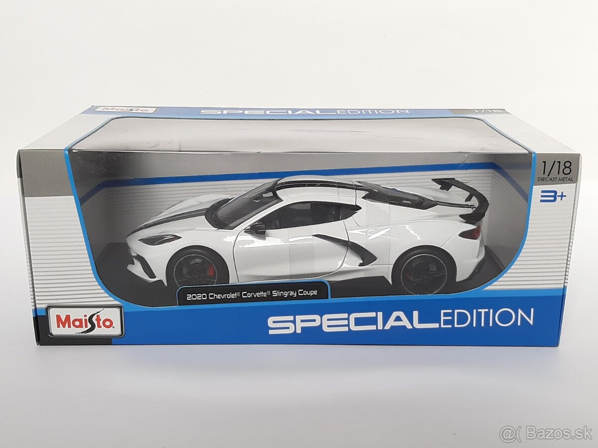 1:18 - Chevrolet Corvette Stingray C7 / C8 - Maisto - 1:18 - 10
