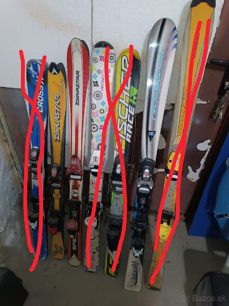 Detské lyže, lyžiarky, korcule na lad, prilba - 10