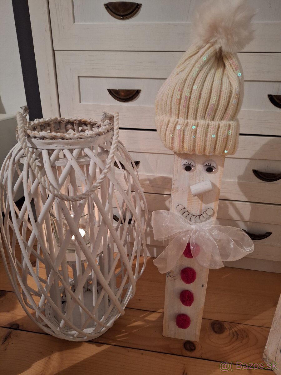 Drevený snehuliak - 10