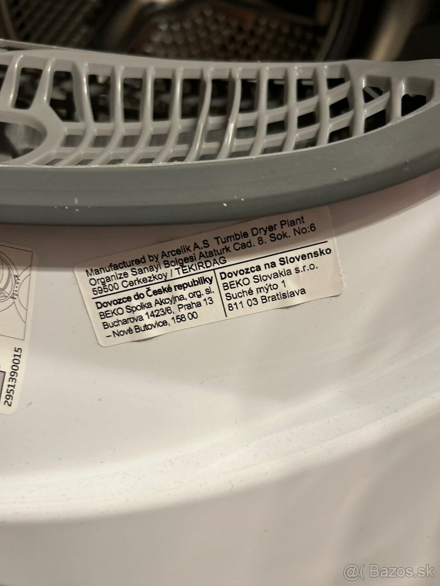 Predám susicku BEKO HDF 7412 CSRX 7KG - 10