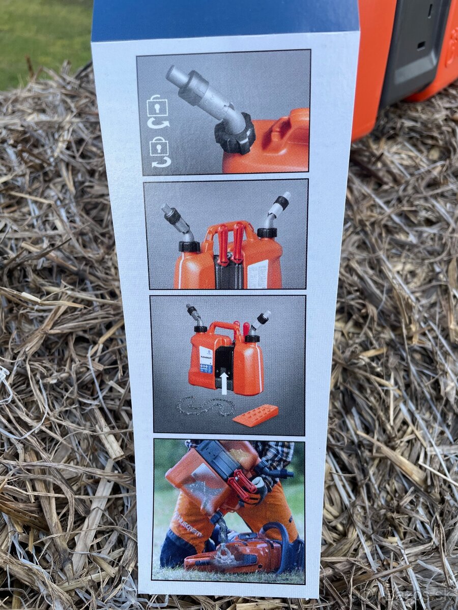 Kombinovaný kanister Husqvarna k motorové pile, nový - 10