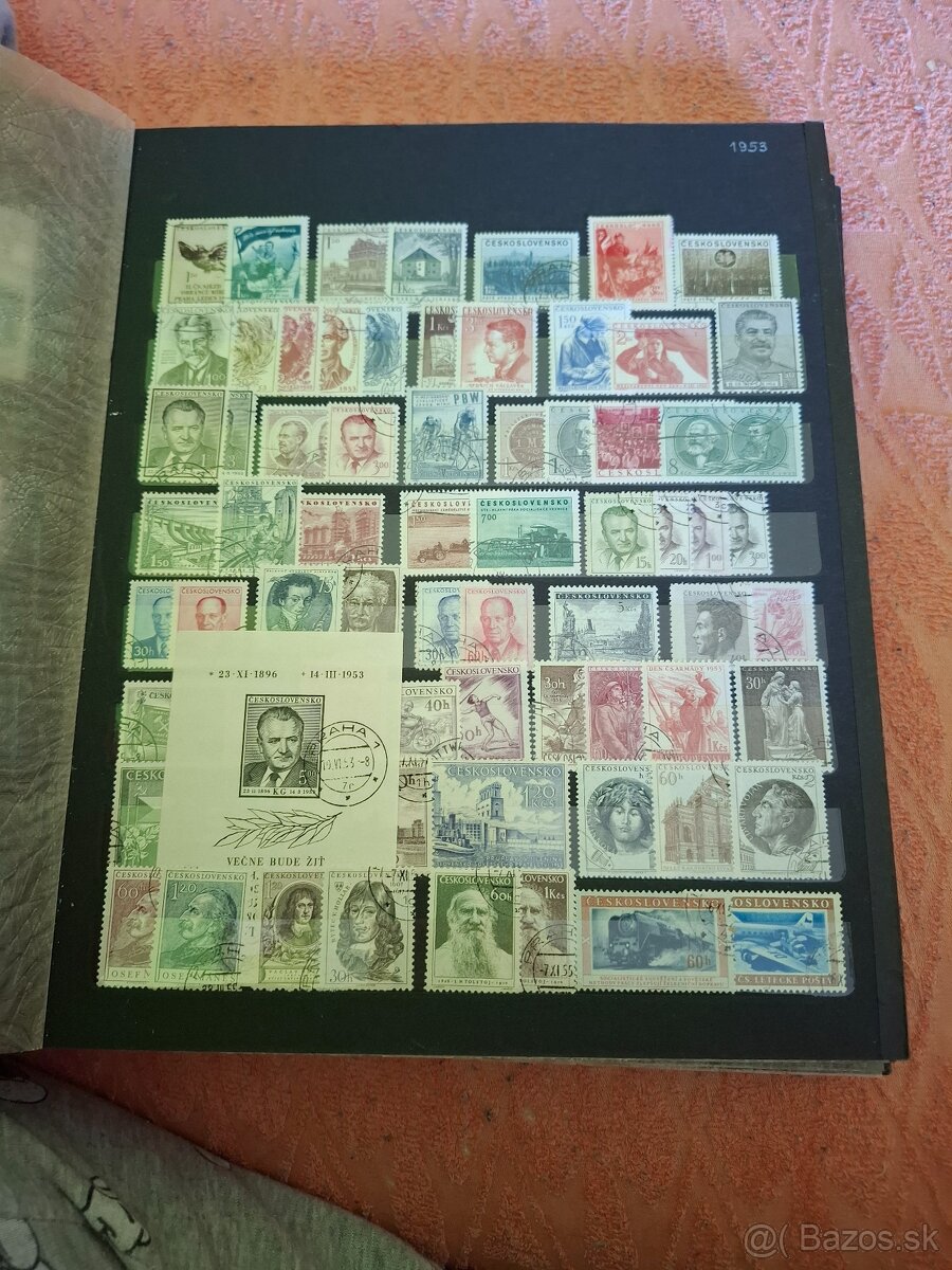 Zbierka známok ČSR - 10