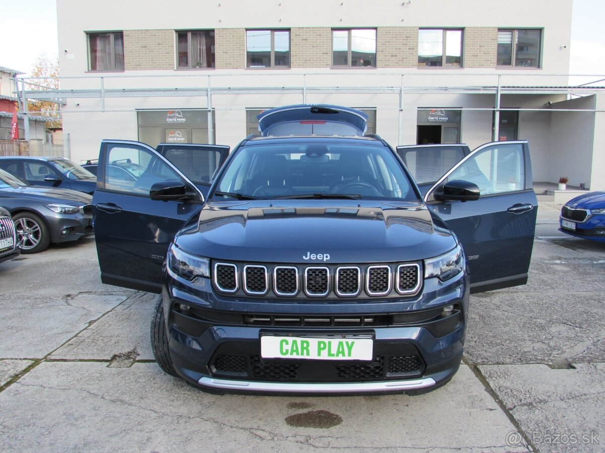 Jeep Compass 1.5 e-Hybrid Limited A7 - vozidlo v záruke +dph - 10