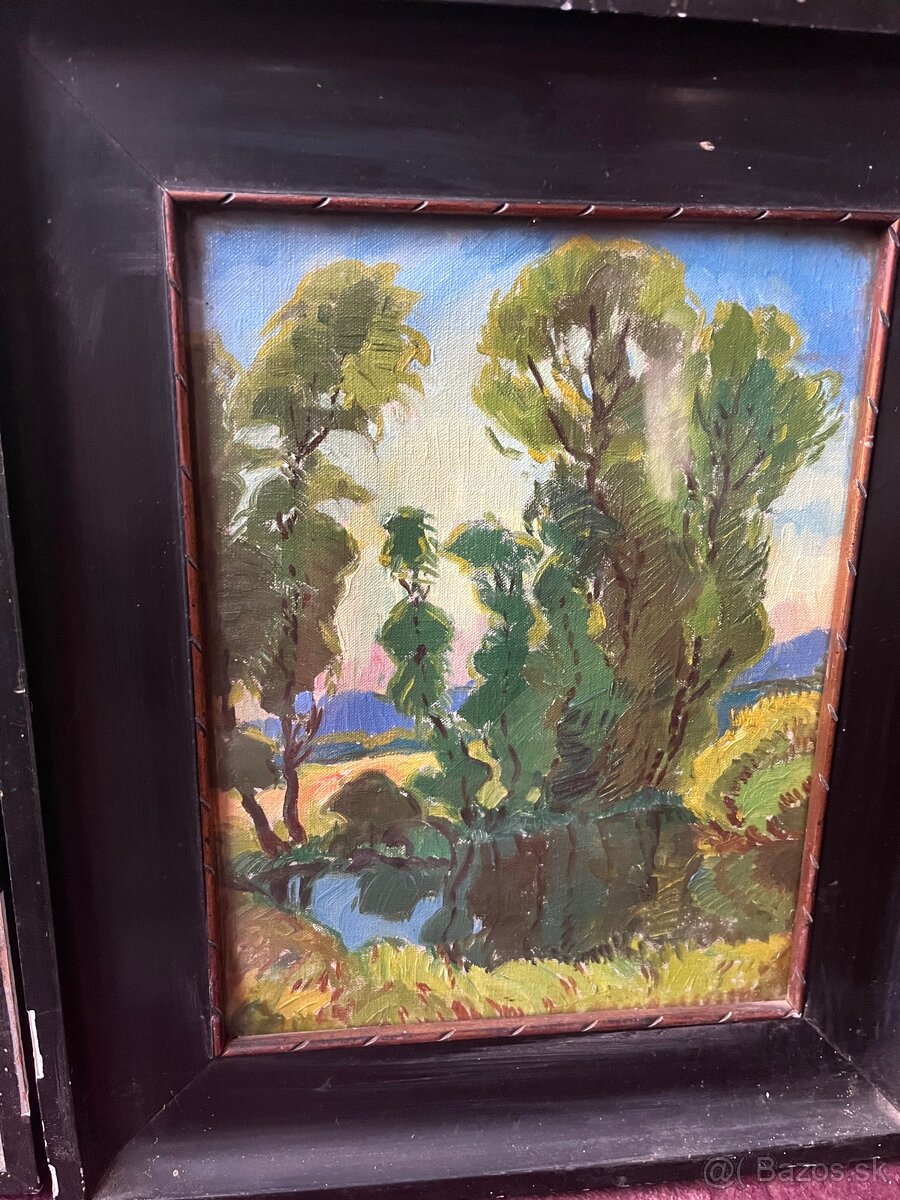 Staré gobelíny a olejomaľby - 10