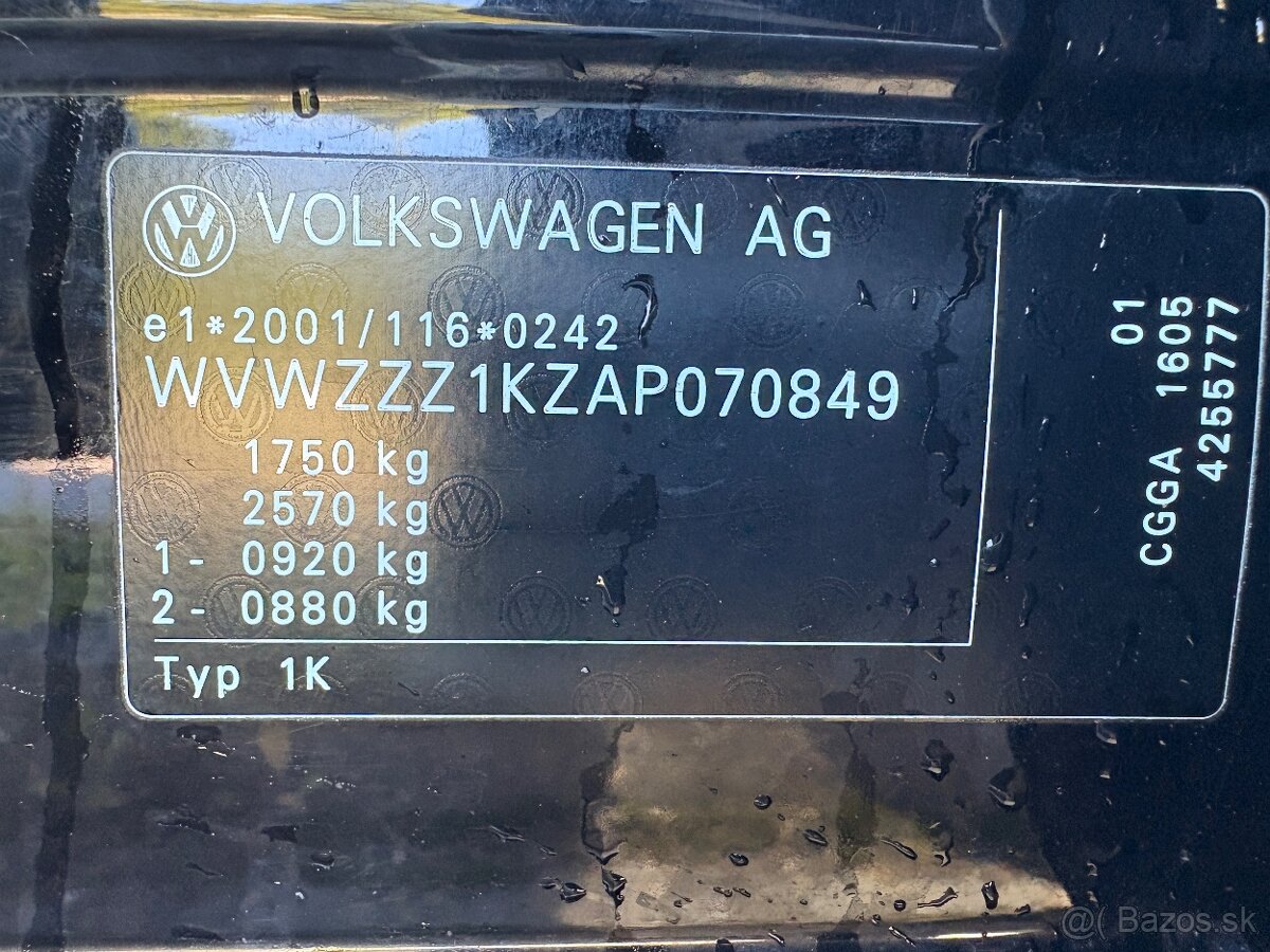 Vw golf 6 benzín - 10