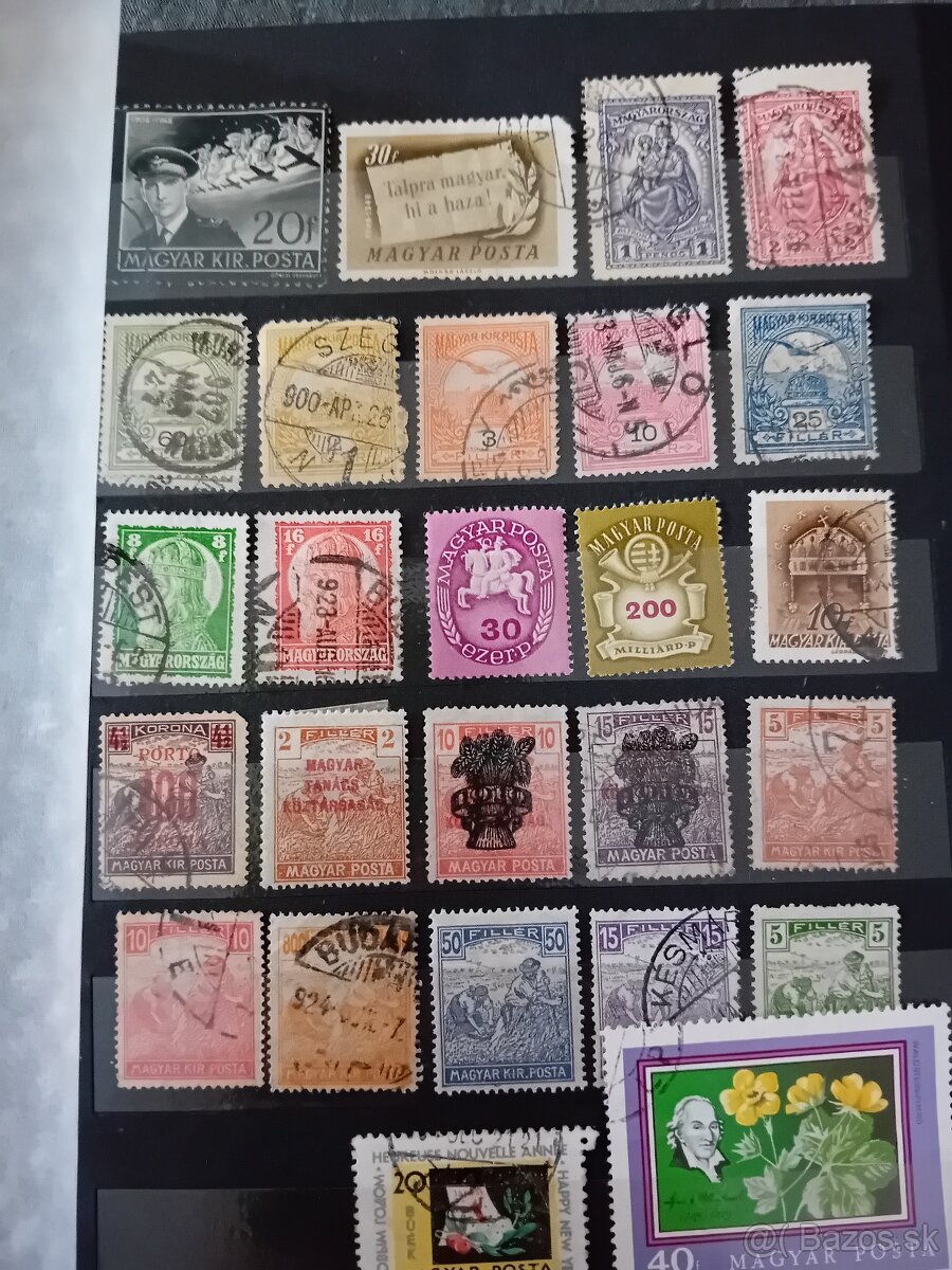 Známky Maďarsko v albume - 10