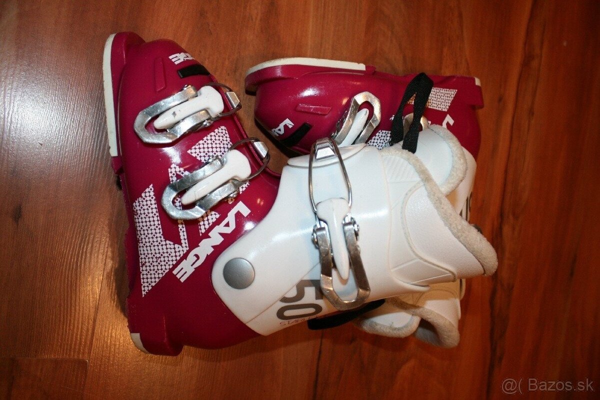 dievcenské lyže Atomic 90 cm , lyžiarky Rossignol - 10