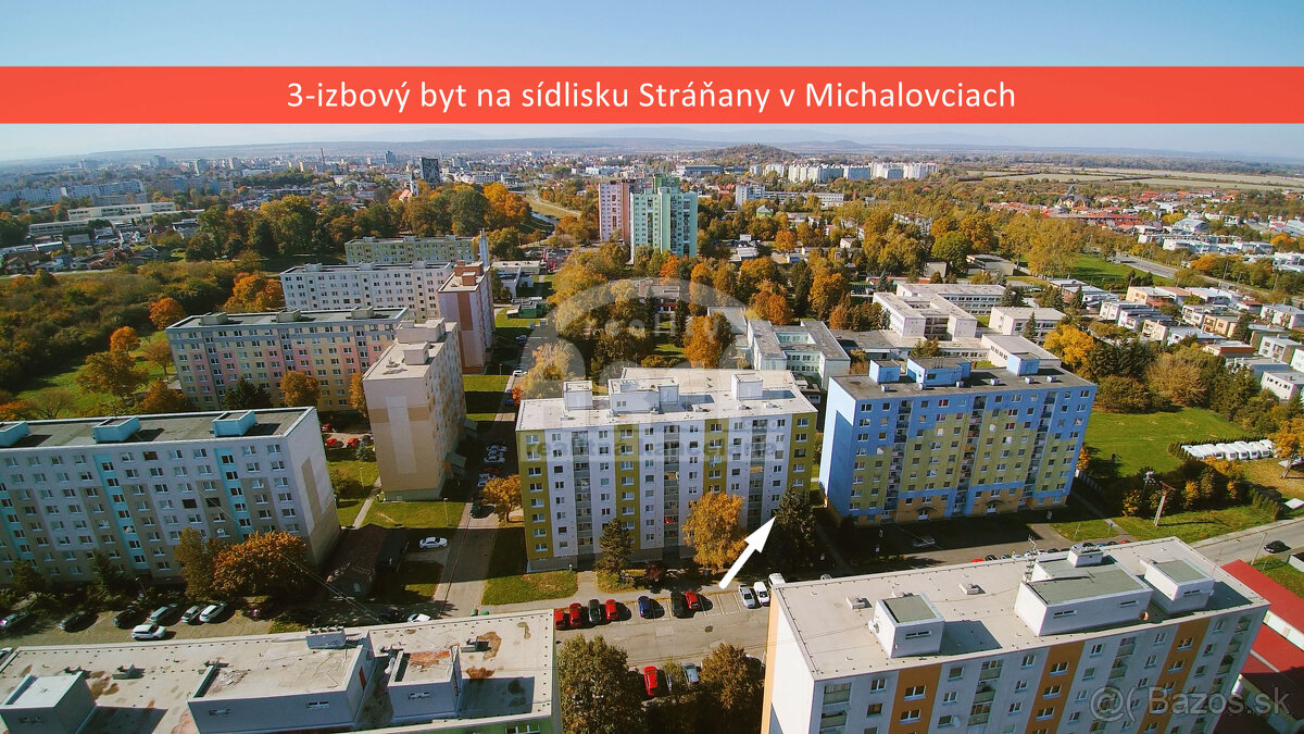 3- izbový byt na sídlisku Stráňany v Michalovciach - 10