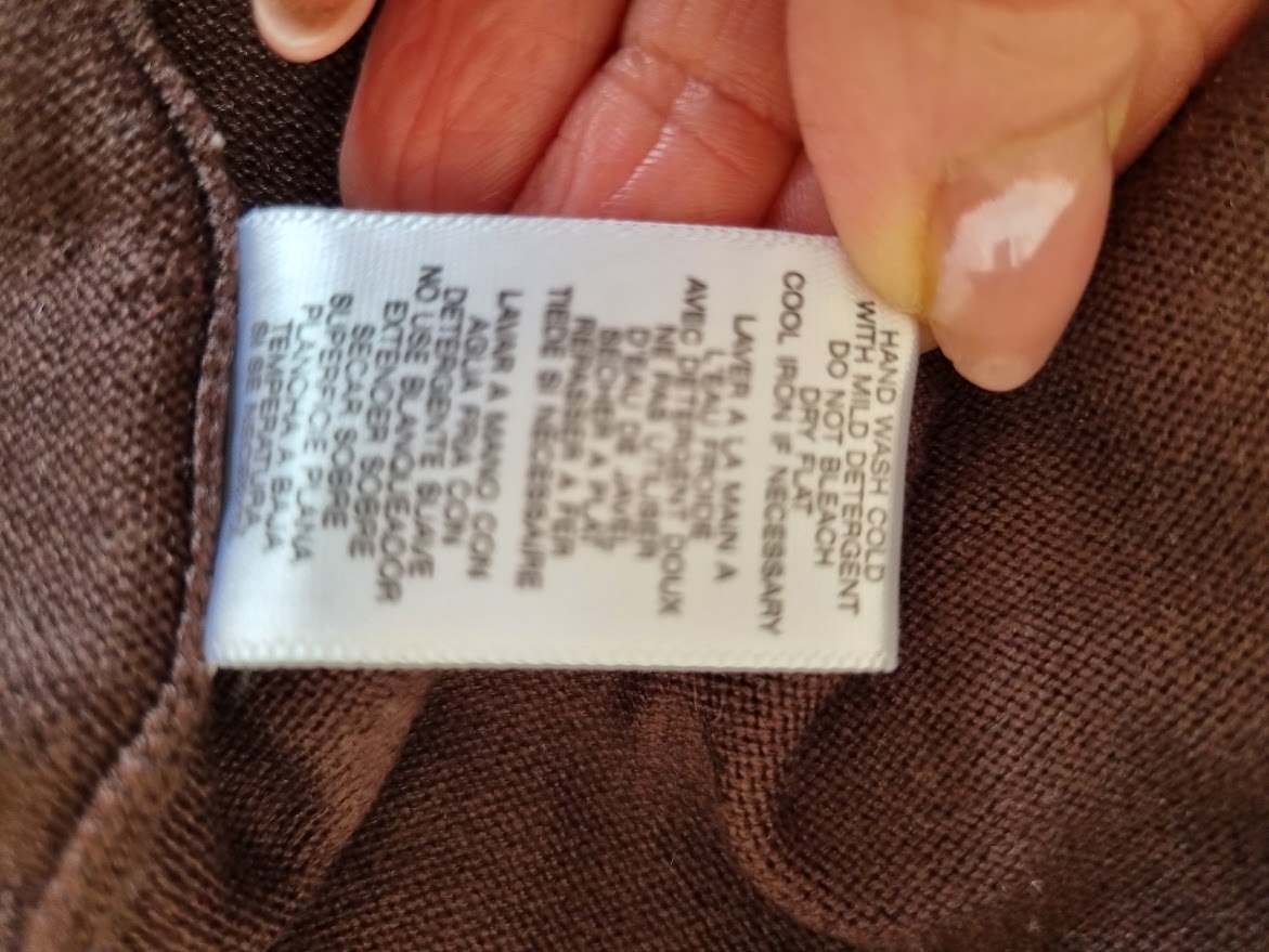 nový tmavohnedý svetrík Michael Kors veľ.v M - 10