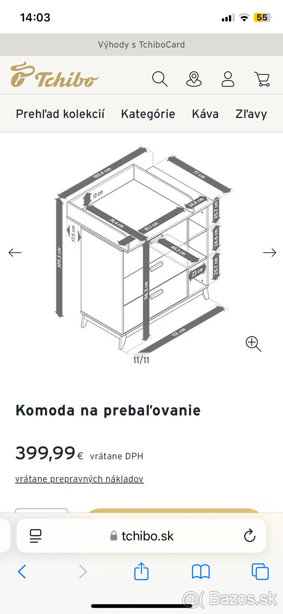 Prebaľovacia komoda - 10