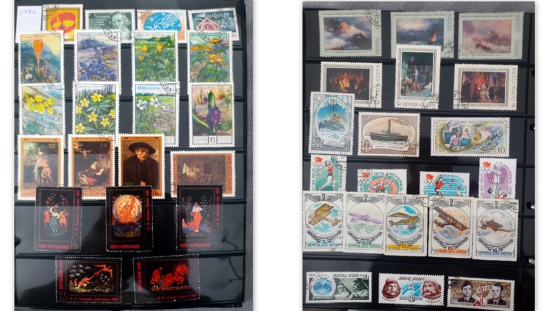 Predám poštové známky CCCP 1084 ks - 10