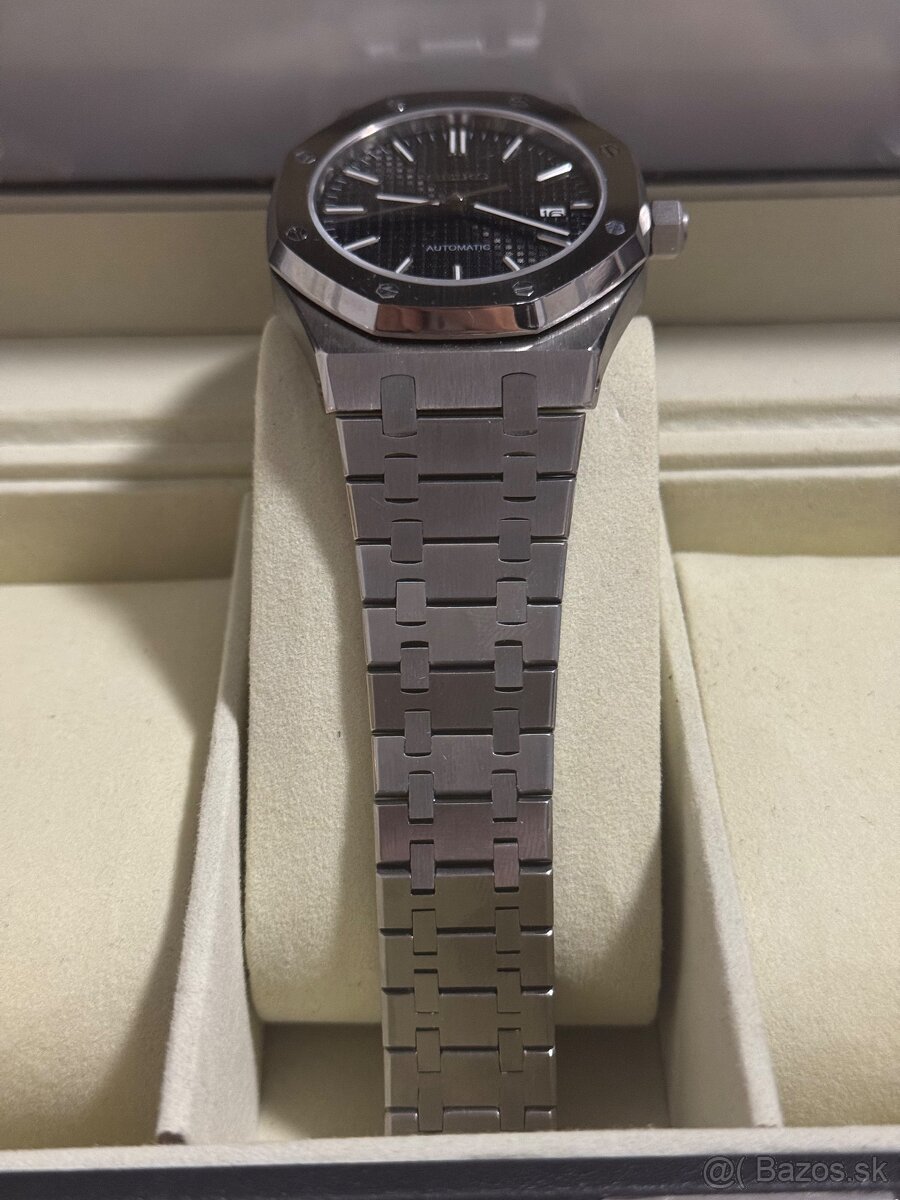 Seiko Custom Mod Watch Hodinky Royal Oak Black - 10