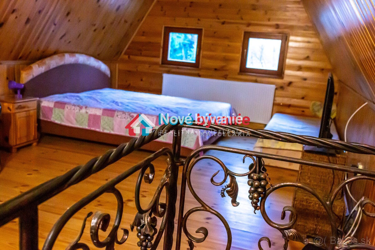 Krásna murovaná chata na Dubine II, pri obci Hranovnica - 10