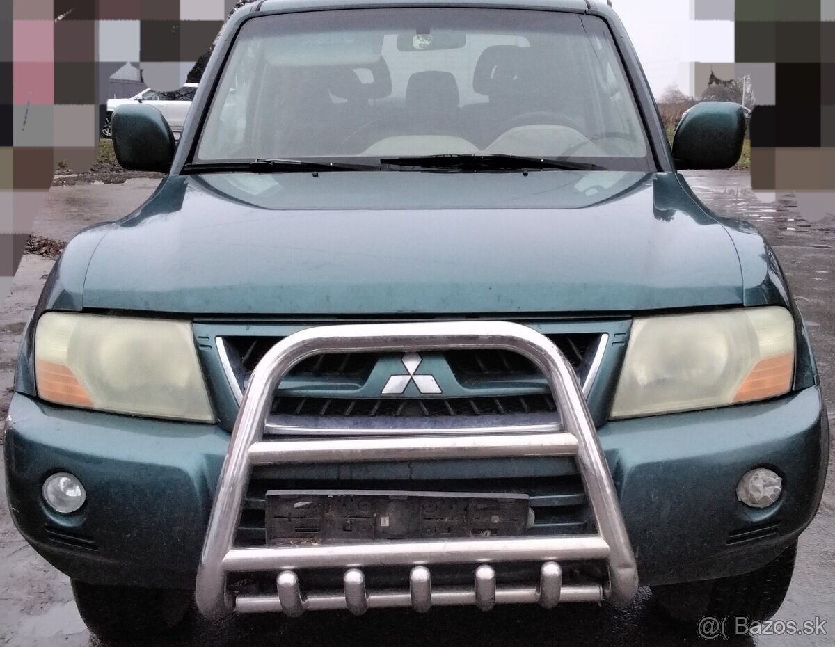 Mitsubishi Pajero 3.2 DI-D 2004 predám MOTOR 4M41, TRYSKY - 10