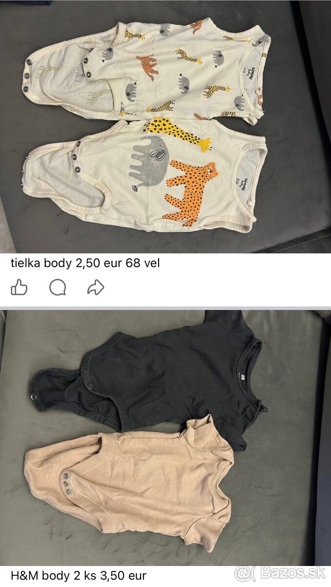 Predám oblecenie pre chlapca od 56-74 velkost - 10