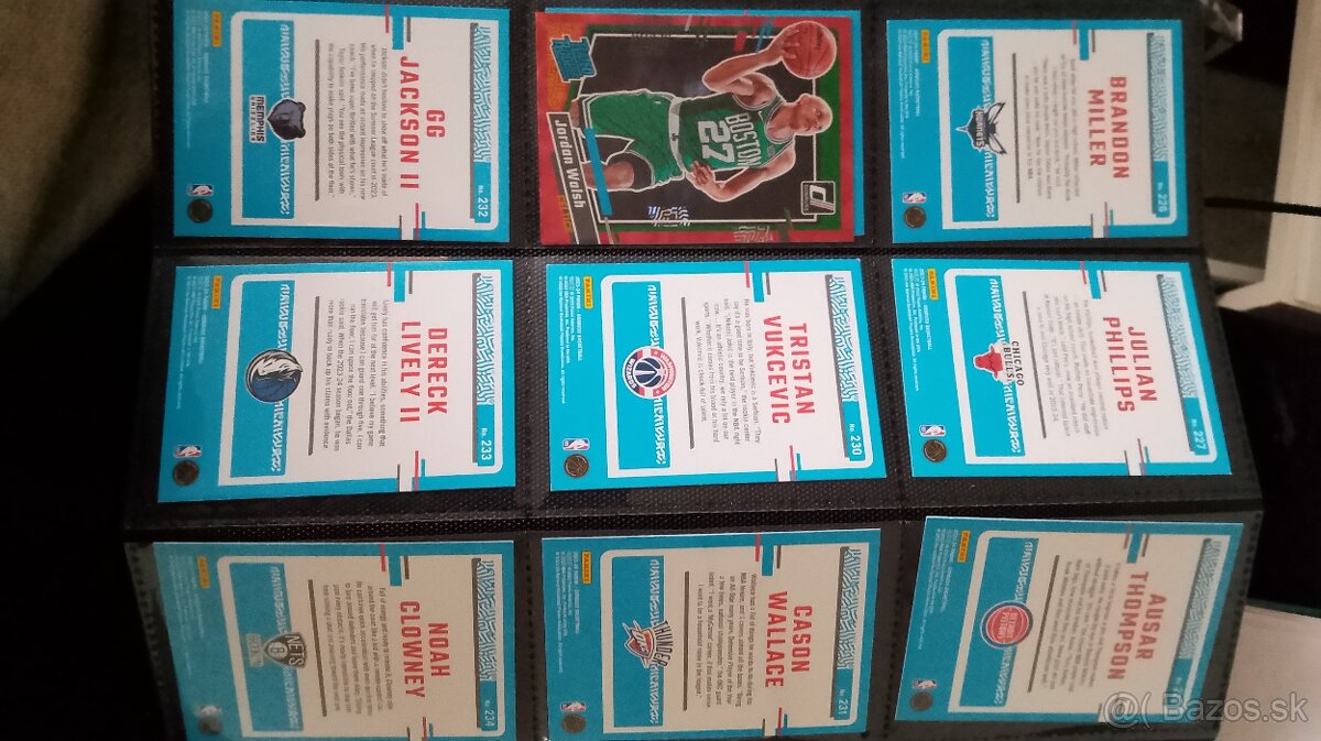 Donruss 2023-2024 nba ,komplet set 1-250 ,+ / limit - 10