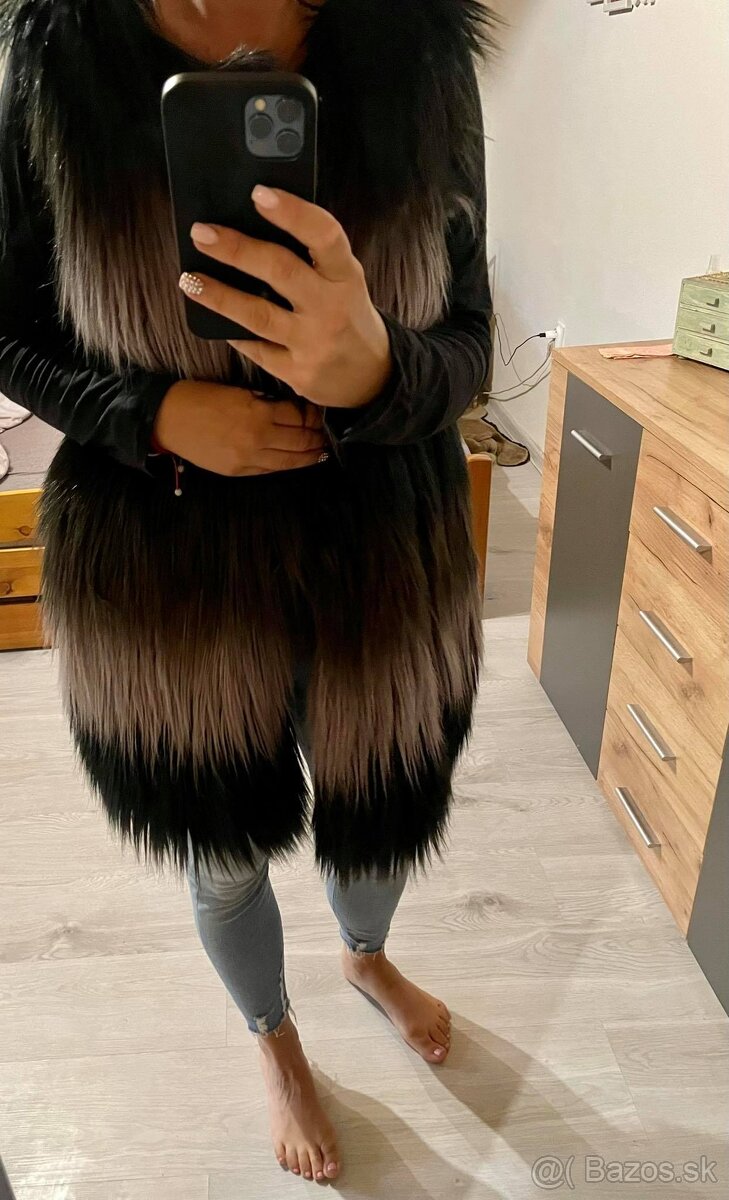 linea weekend london damska kozusinova zimna vesta-bunda - 10