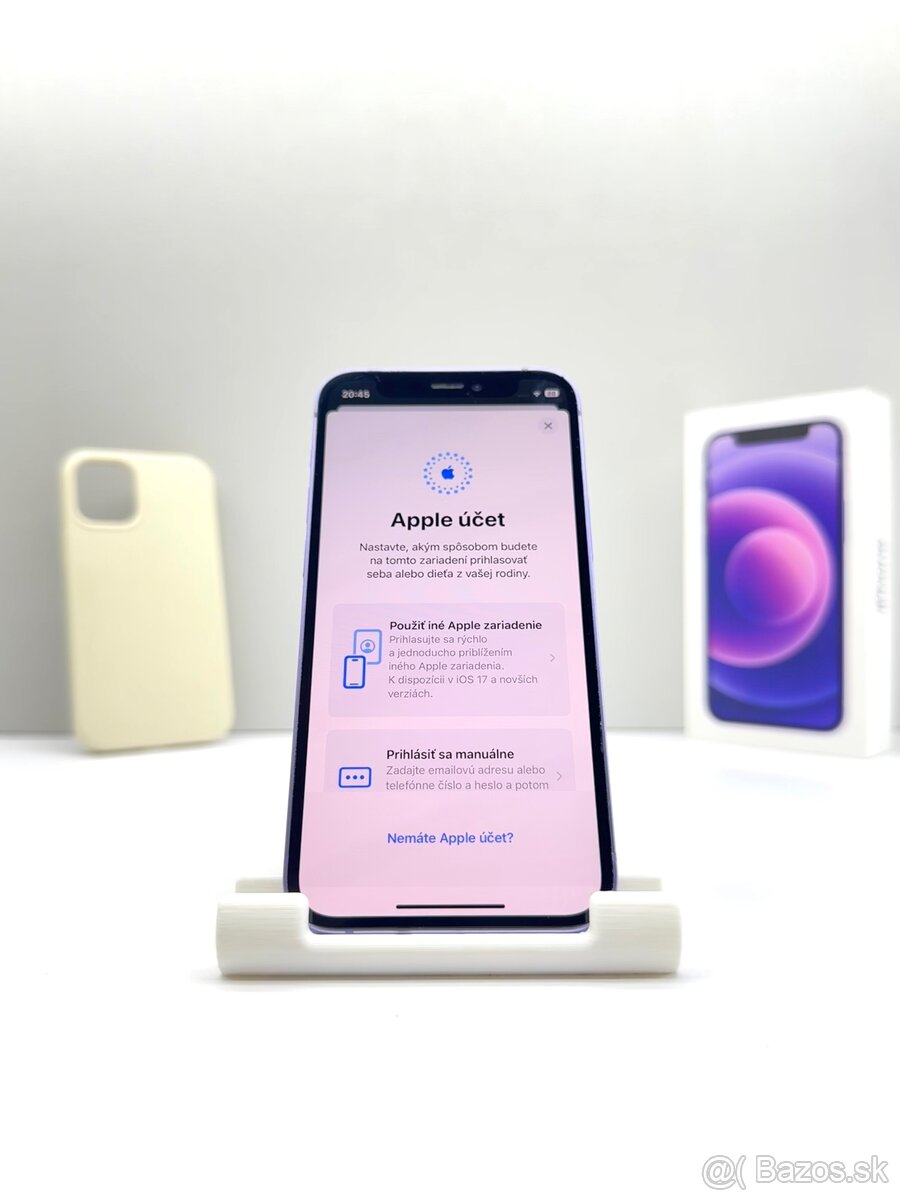 iPhone 12 MINI PURPLE 100% NOVÁ BATÉRIA - 10