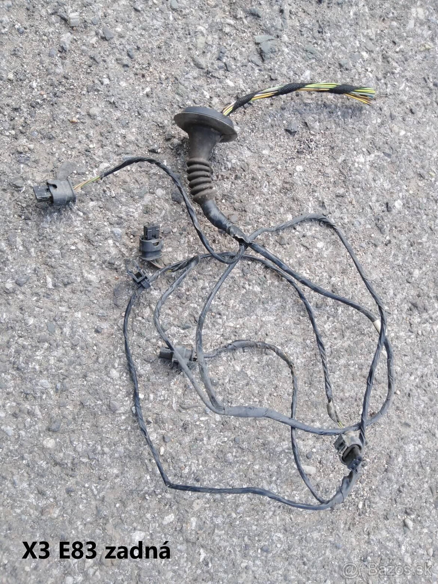 BMW kabeláž PDC senzorov E90 E65 X3-E83 F10 E60 E87 - 10