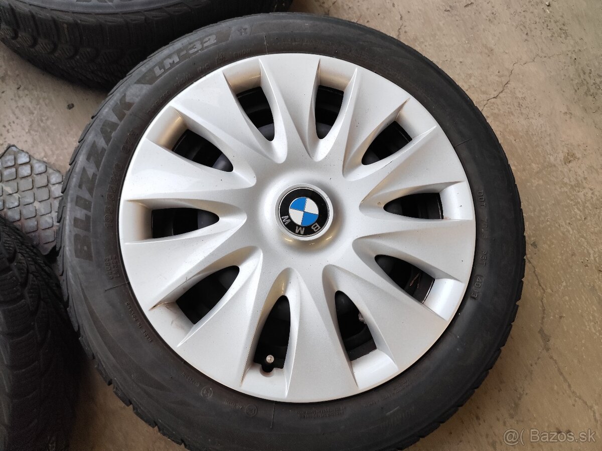 BMW sada plech+pneu+puklice 16" - 10