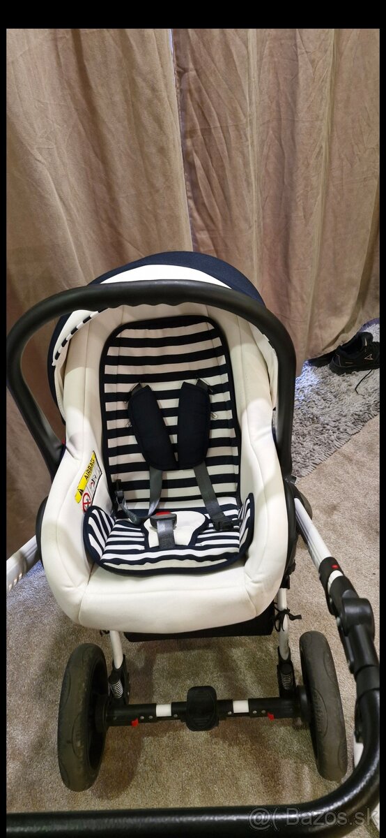 Predám kočík 3kombinácia značky Dada paradiso star - 10