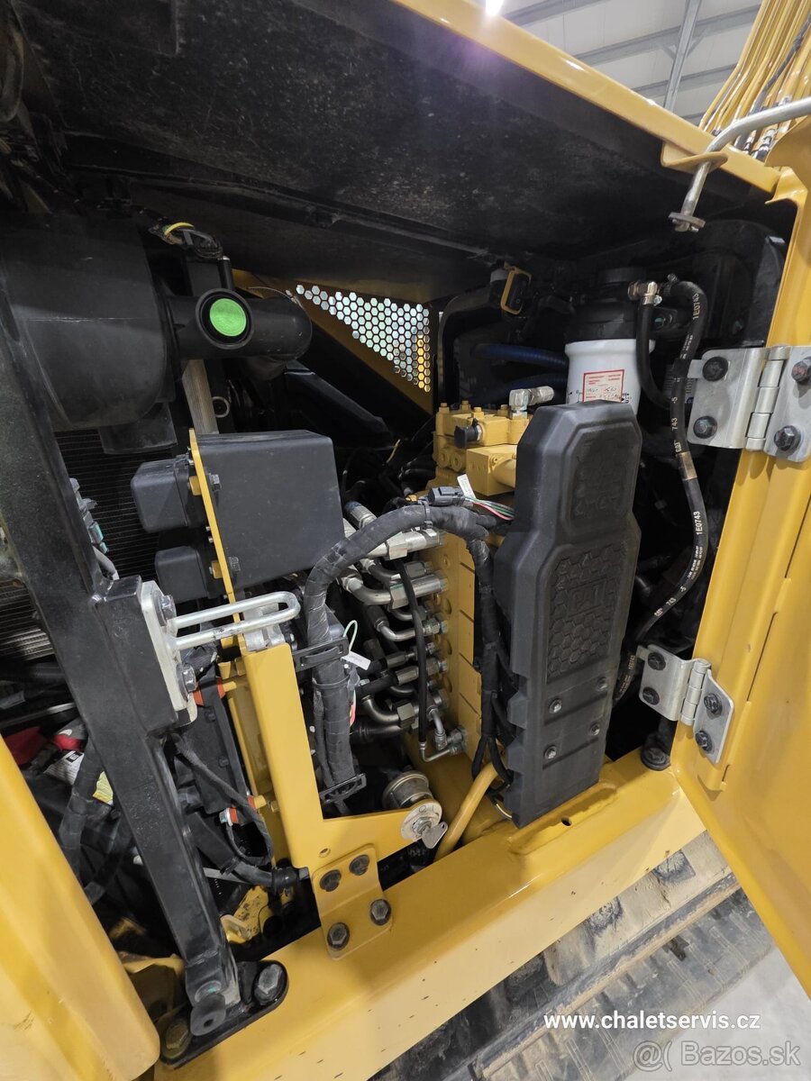 Pásový bagr CAT 308 CR, rok výroby 2019, 2803 mth, 3x lžíce - 10