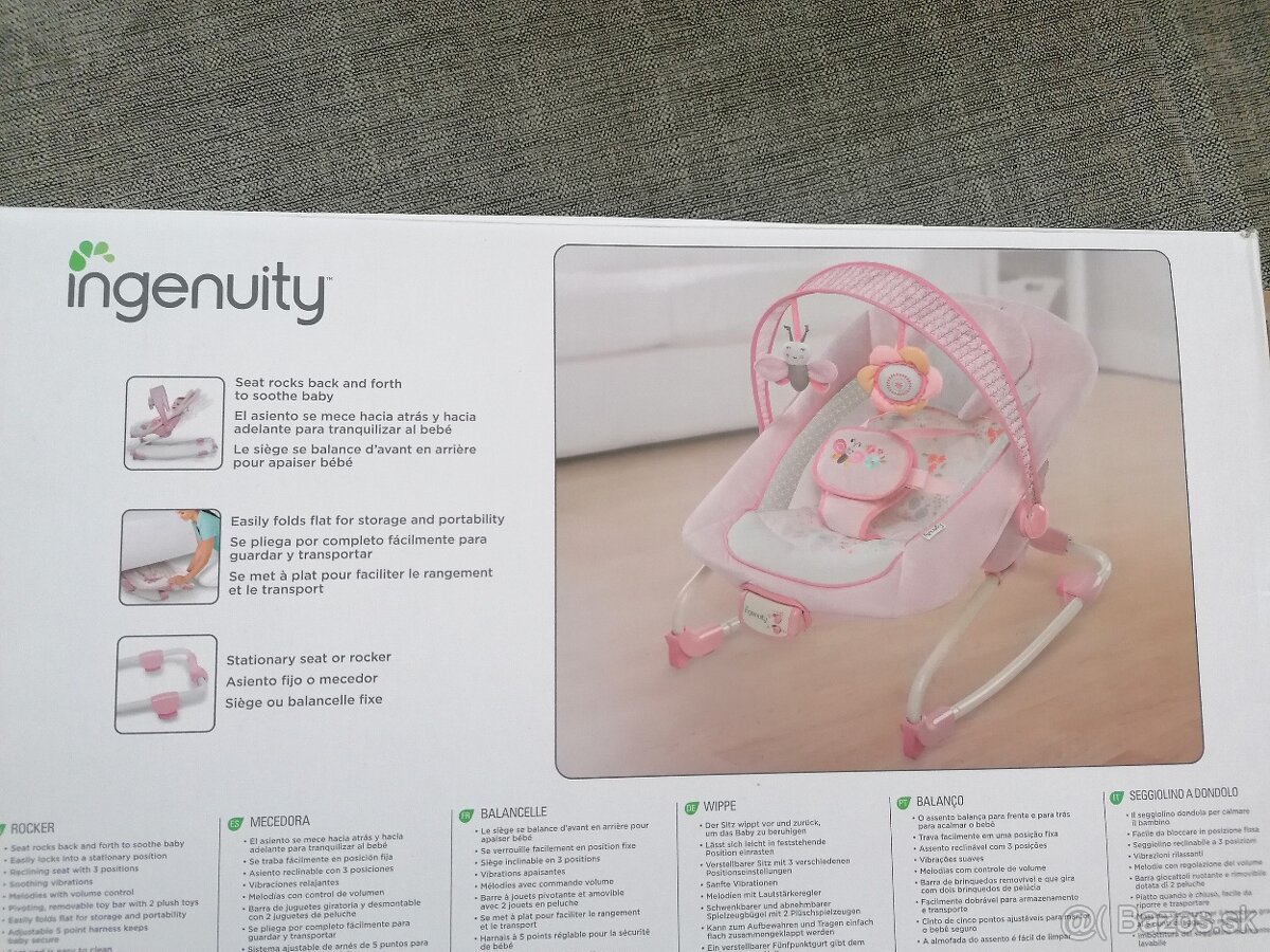 Vibračné a hrajúce kresielko - 10