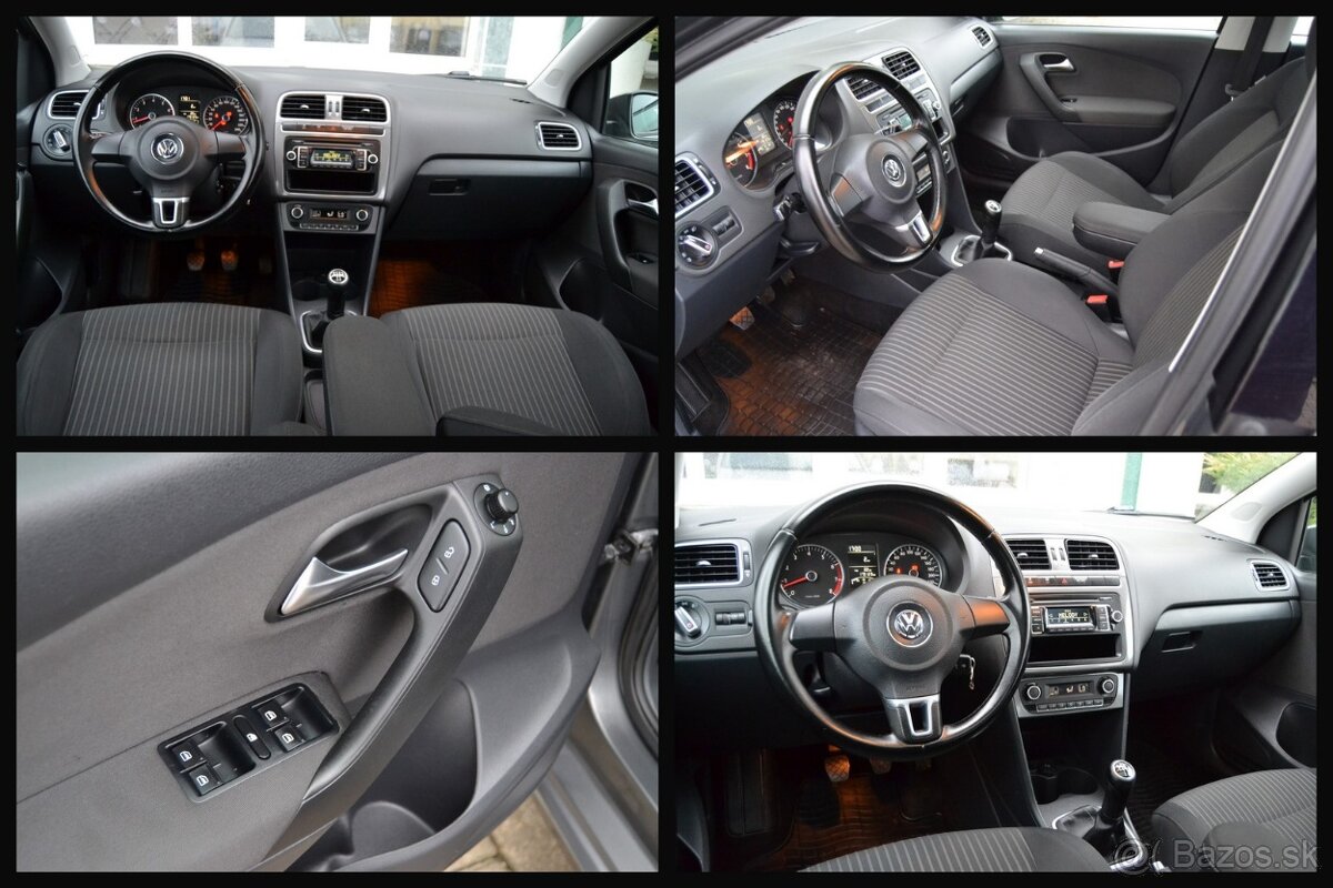 VW POLO 1.2 TSI HIGHLINE, XENÓNY, ŠÍBER, ORIGINÁL 179.123 KM - 10