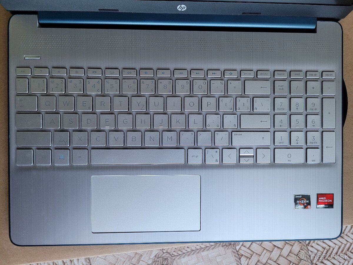 HP 15 FHD, Ryzen 5 5500, ssd, zlava -55%, ZV, BB, LC - 10
