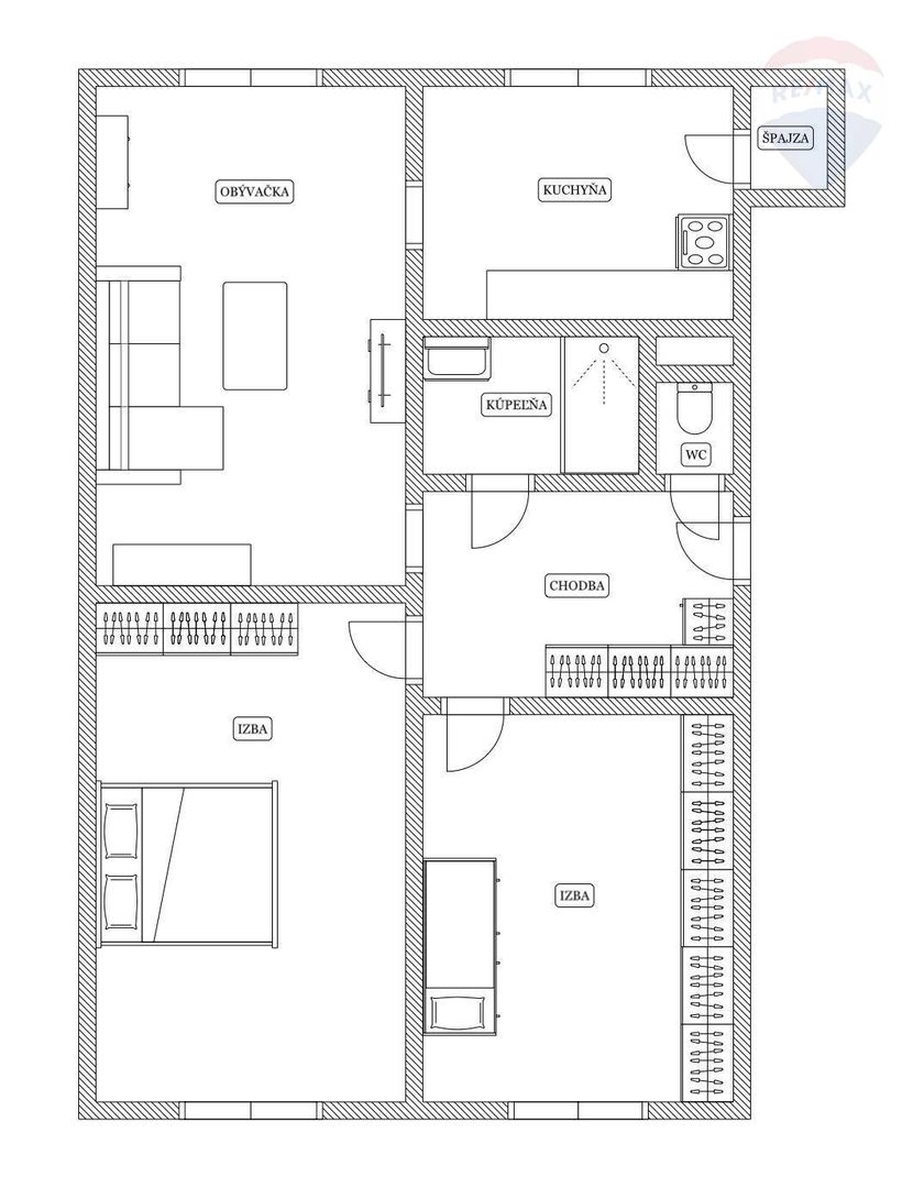 Na predaj - 3 izbový byt vo vyhľadávanej lokalite, blízko ce - 10