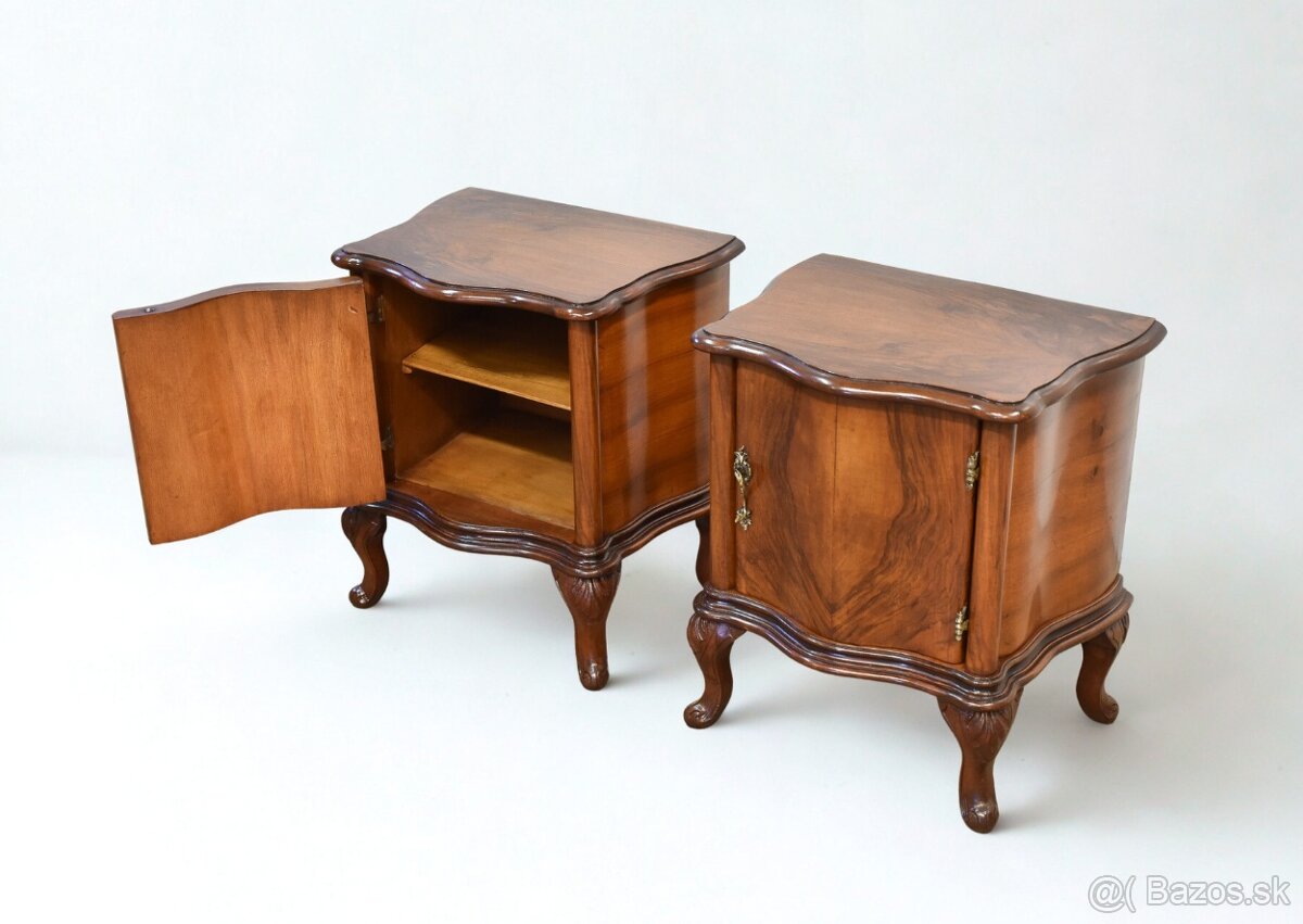 Starožitne nočné stolíky - 1950 - 10
