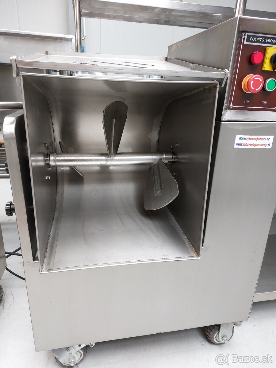 Miešačka mäsa 50L -35kg Miešačka mäsa Miešačka klobás - 10