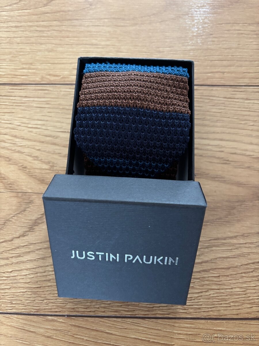 Oblek JUSTIN PAUKIN + 2 páry topánok + kravaty - 10