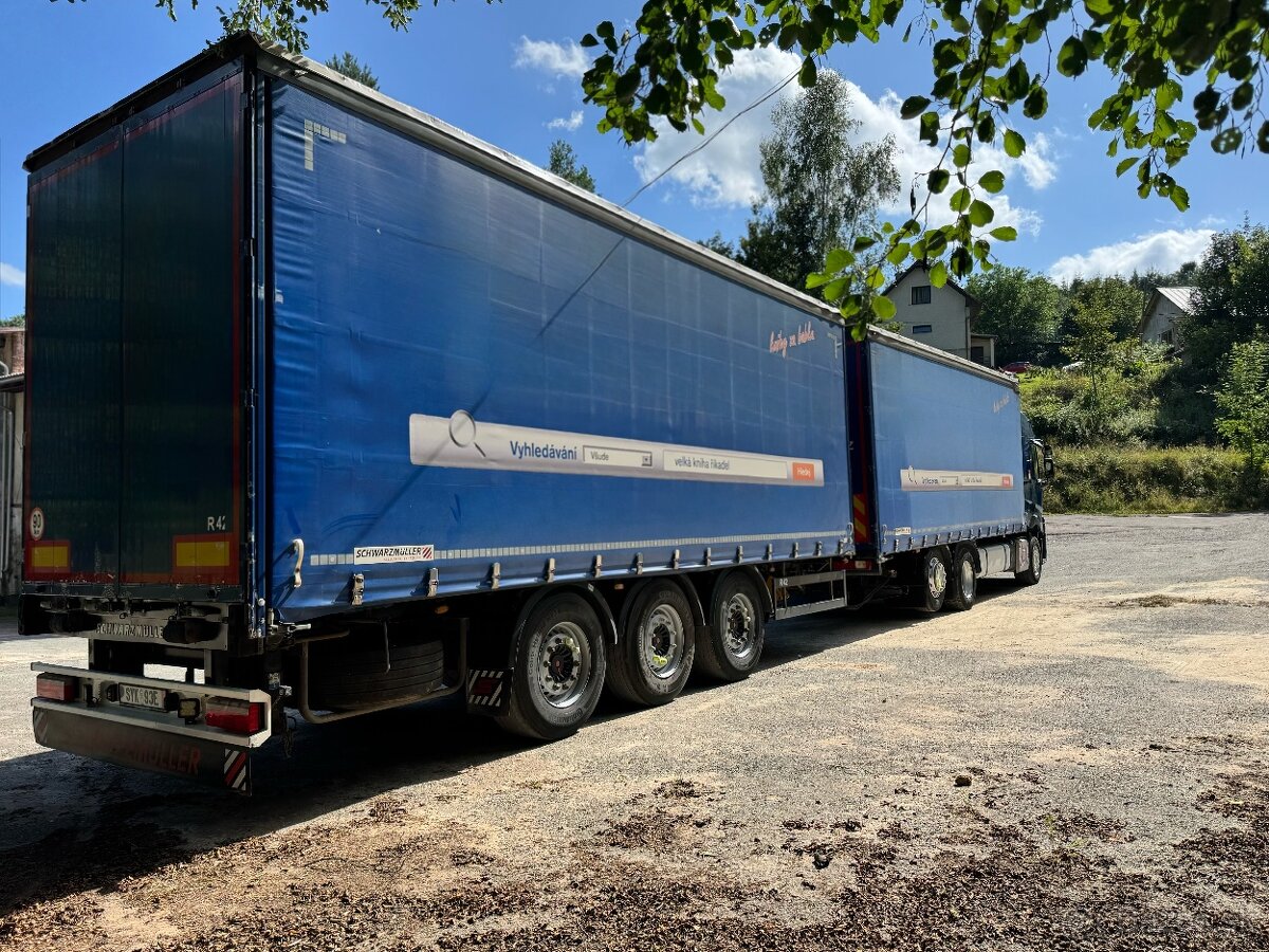 Renault T 460 + Schwarzmuller tridem 110 m3 2016 r.v. - 10