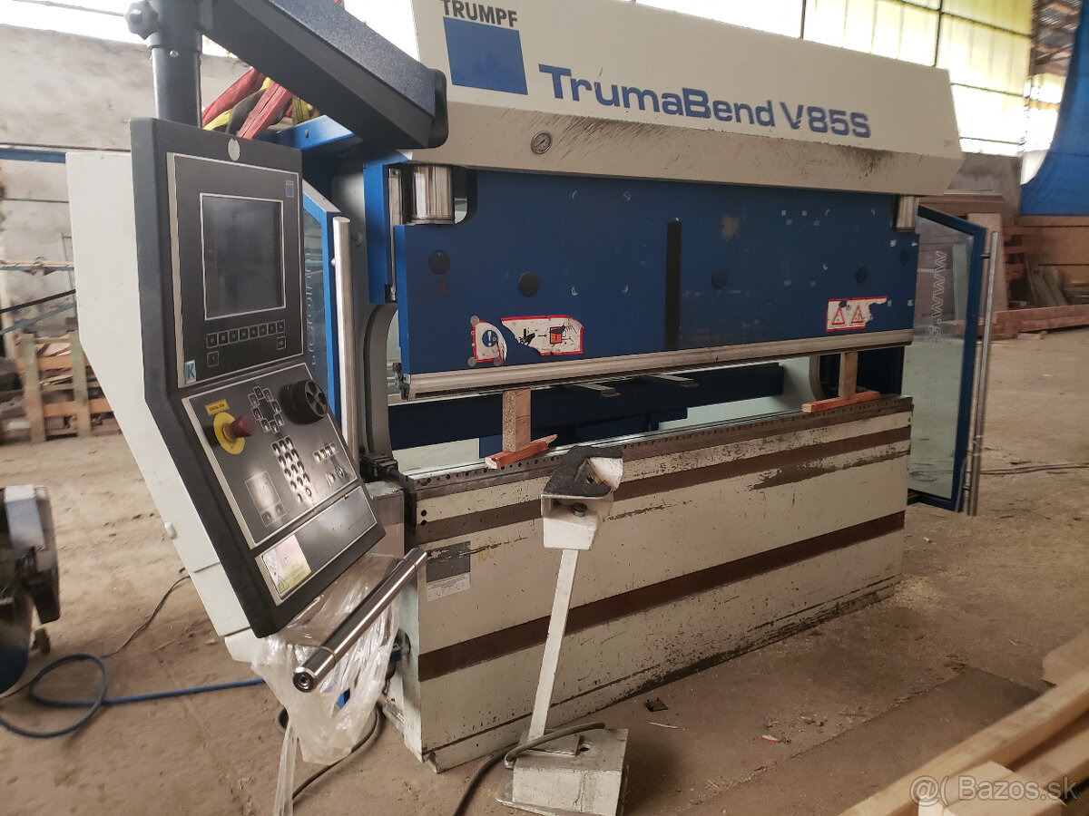Predám CNC ohraňovací lis TRUMPF V 85S - 10