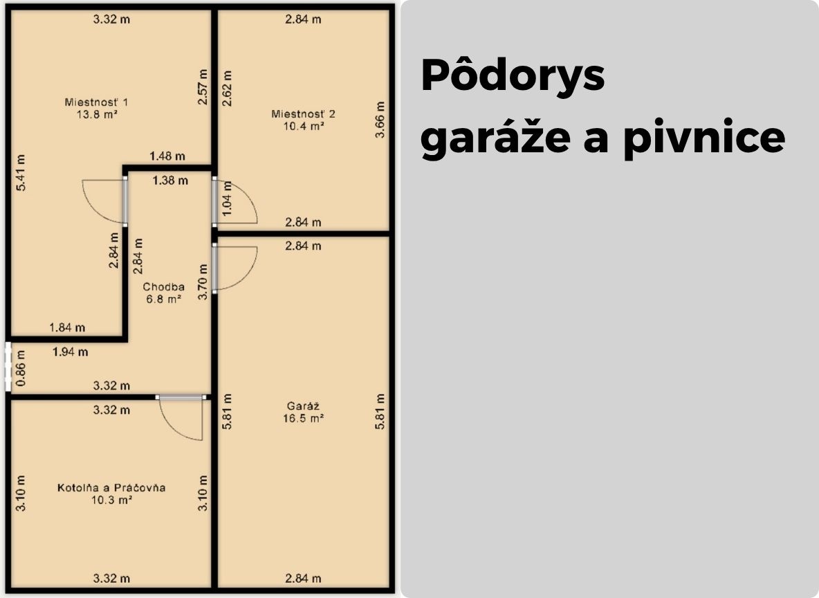 Zobor - 4 izbový rodinný dom - 10