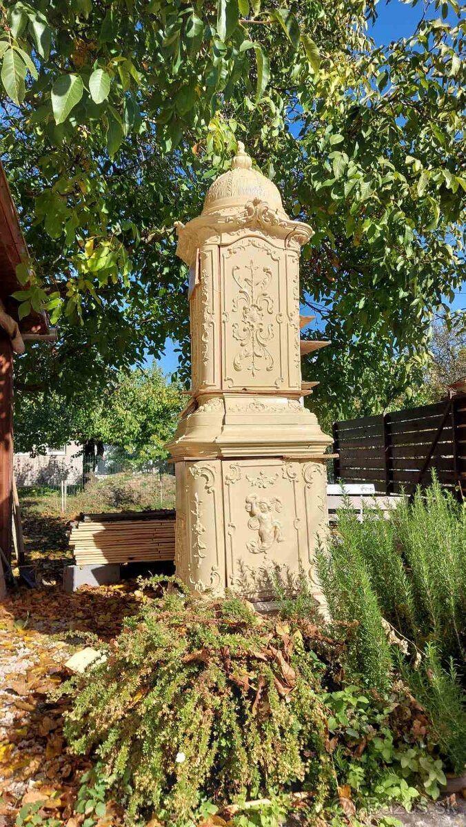 Kachlova pec starožitná - 10