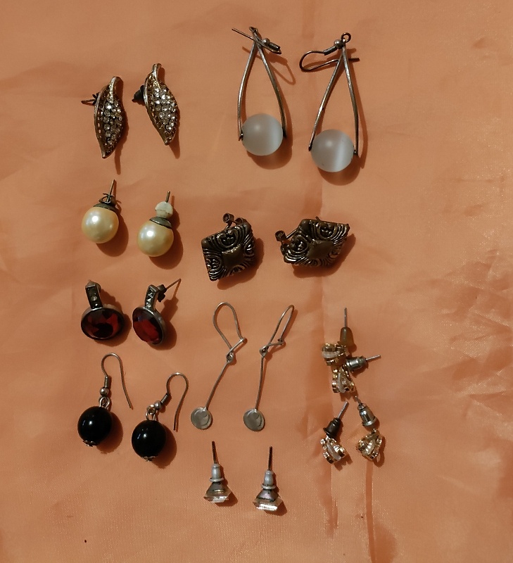 retro náušnice - 10