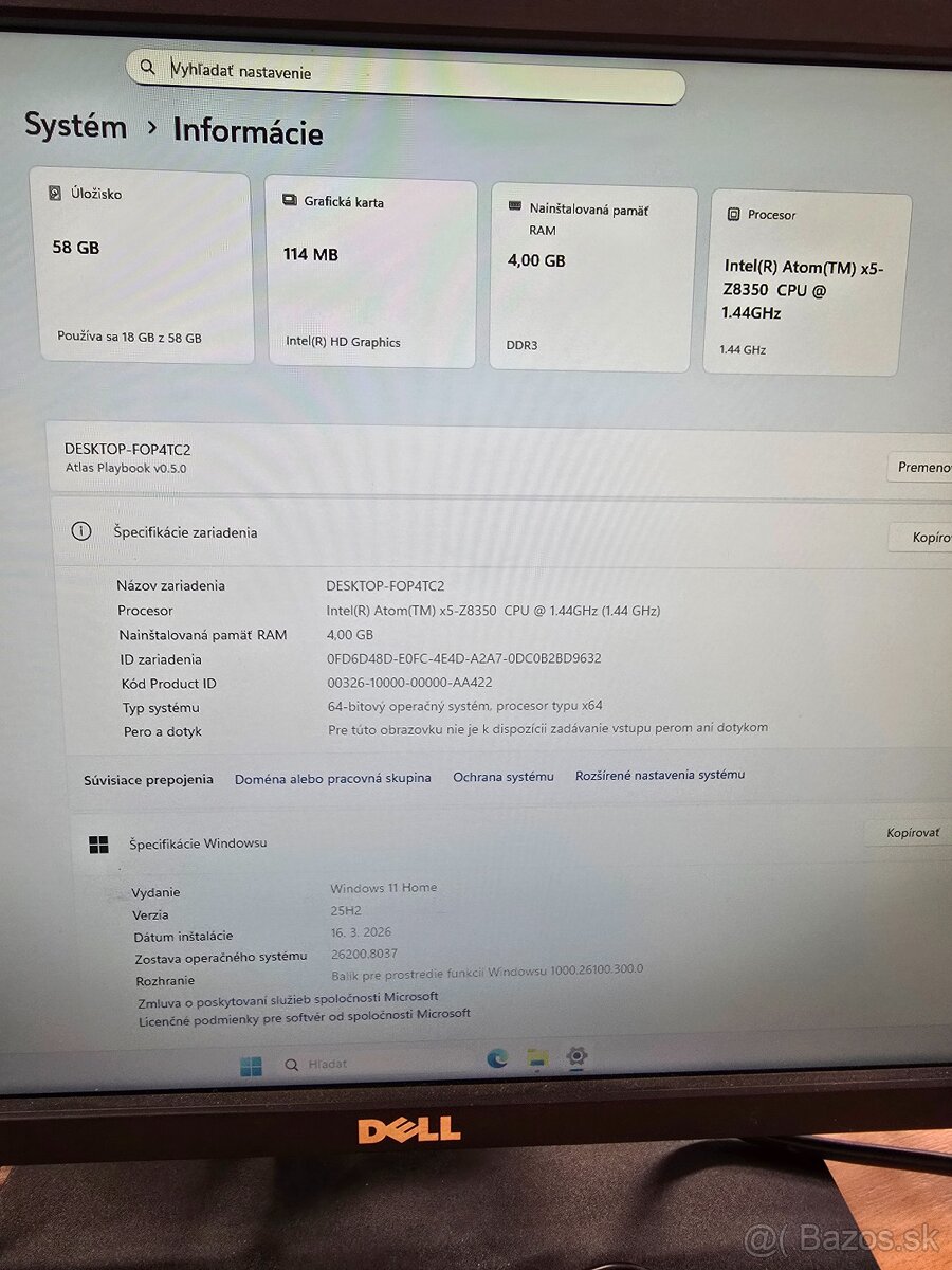 Mini PC - MinisForum Z83-F - 10